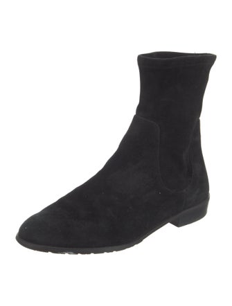 Stuart Weitzman Suede Sock Boots
