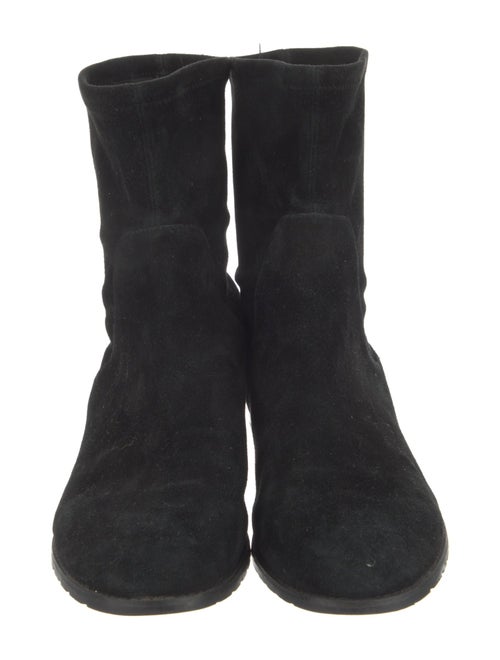 Stuart Weitzman Suede Sock Boots