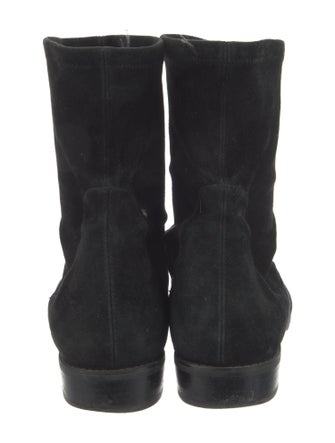 Stuart Weitzman Suede Sock Boots