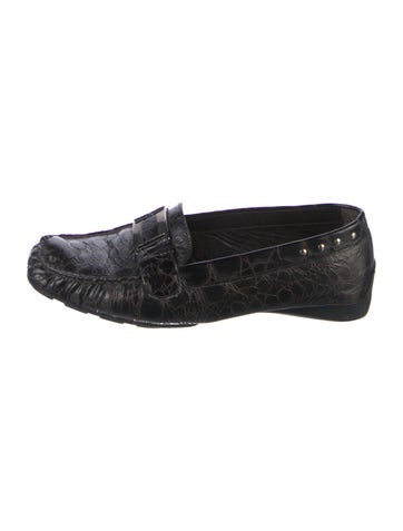 Stuart Weitzman Flats Leather Loafers US 8.5 |