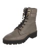 Stuart Weitzman Leather Combat Boots