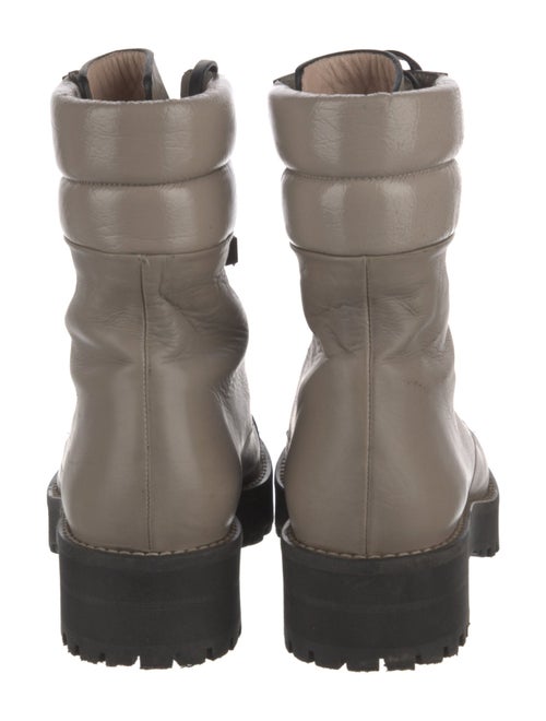 Stuart Weitzman Leather Combat Boots