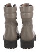Stuart Weitzman Leather Combat Boots