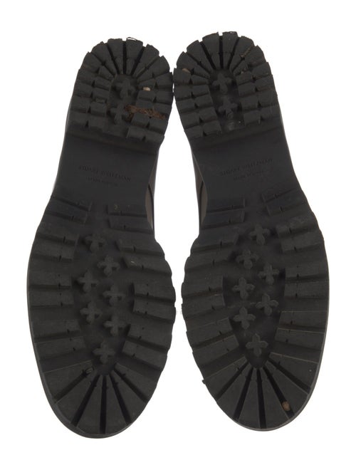 Stuart Weitzman Leather Combat Boots