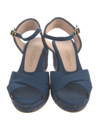 Stuart Weitzman Canvas Espadrilles
