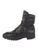 Stuart Weitzman Leather Combat Boots