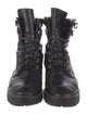 Stuart Weitzman Leather Combat Boots