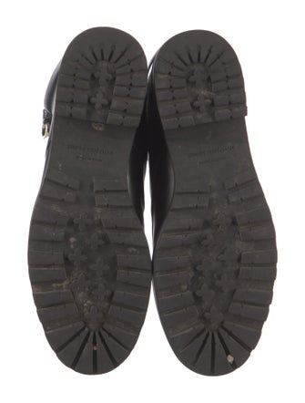 Stuart Weitzman Leather Combat Boots