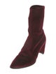 Stuart Weitzman Velvet Sock Boots