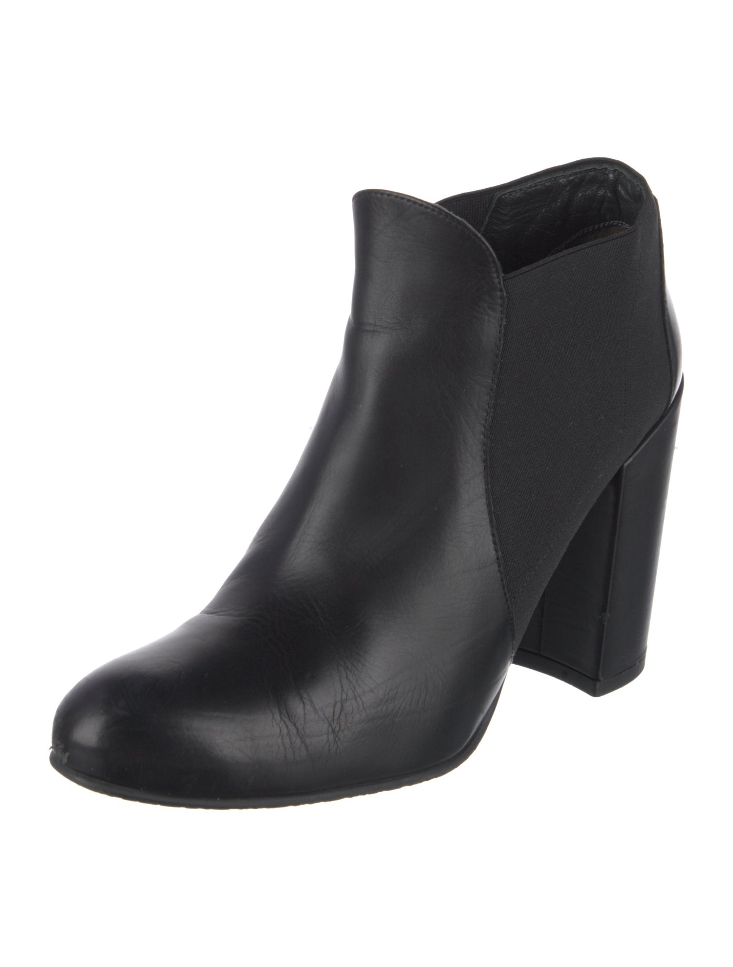 Stuart Weitzman Leather Chelsea Boots