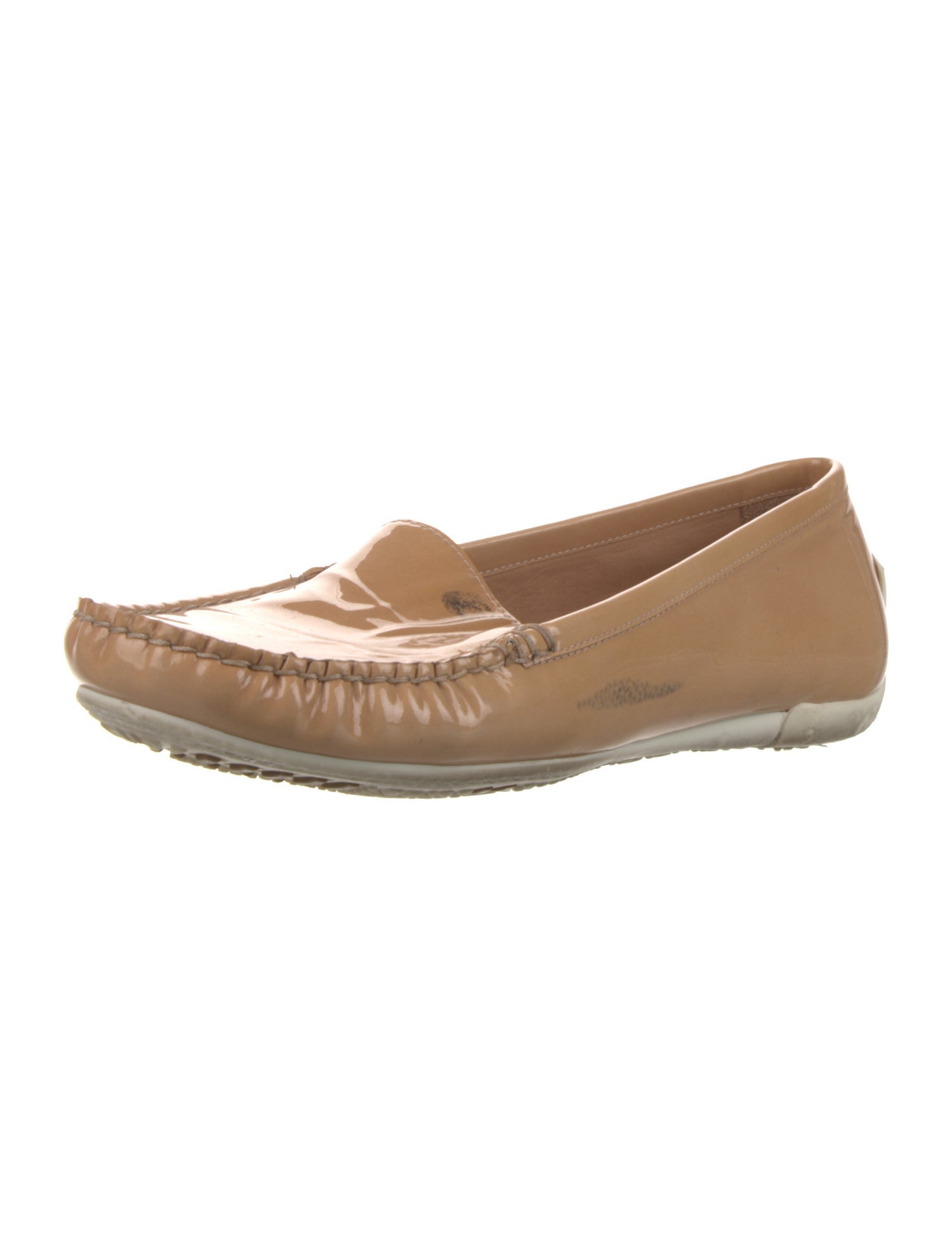 Stuart Weitzman Patent Leather Loafers