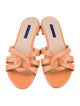 Stuart Weitzman Leather Slides