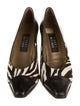 Stuart Weitzman Patent Leather Animal Print Pumps