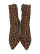 Stuart Weitzman Ponyhair Animal Print Boots