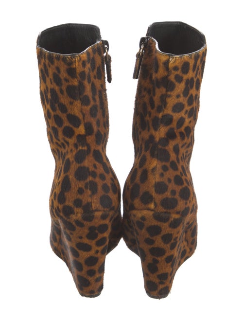 Stuart Weitzman Ponyhair Animal Print Boots