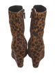 Stuart Weitzman Ponyhair Animal Print Boots
