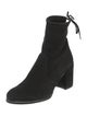 Stuart Weitzman Suede Lace-Up Boots