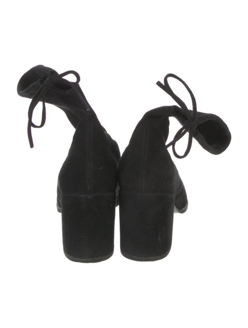 Stuart Weitzman Suede Lace-Up Boots