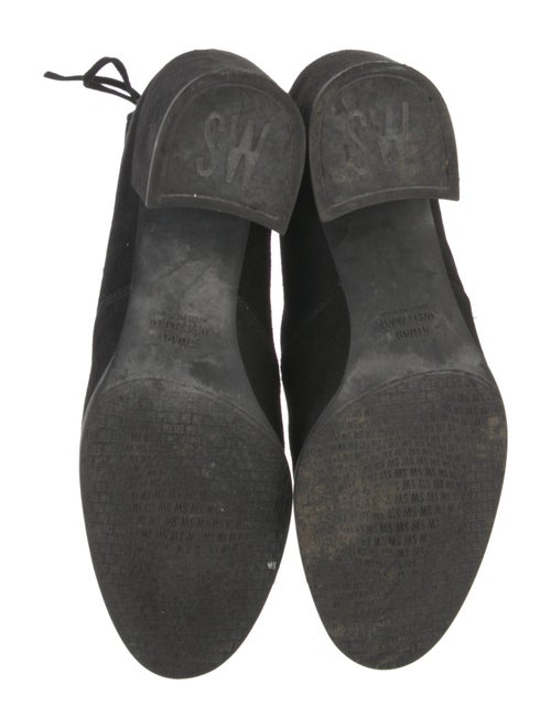 Stuart Weitzman Suede Lace-Up Boots