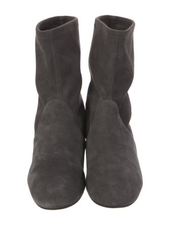 Stuart Weitzman Suede Sock Boots