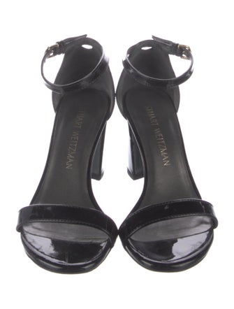 Stuart Weitzman Patent Leather Sandals