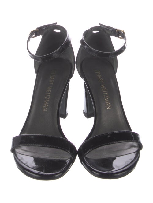 Stuart Weitzman Patent Leather Sandals