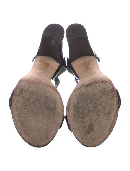 Stuart Weitzman Patent Leather Sandals