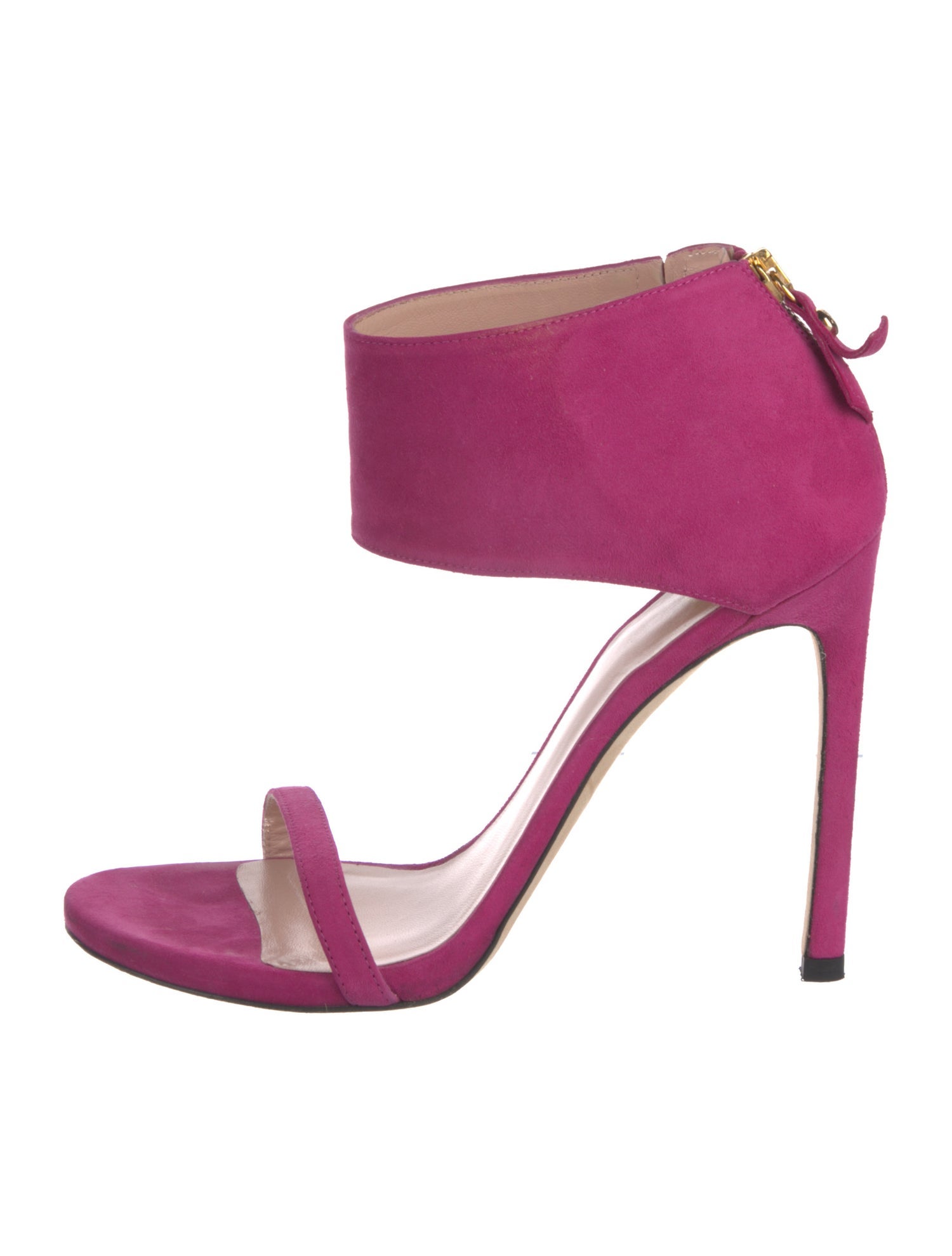 Stuart Weitzman Suede Slingback Sandals