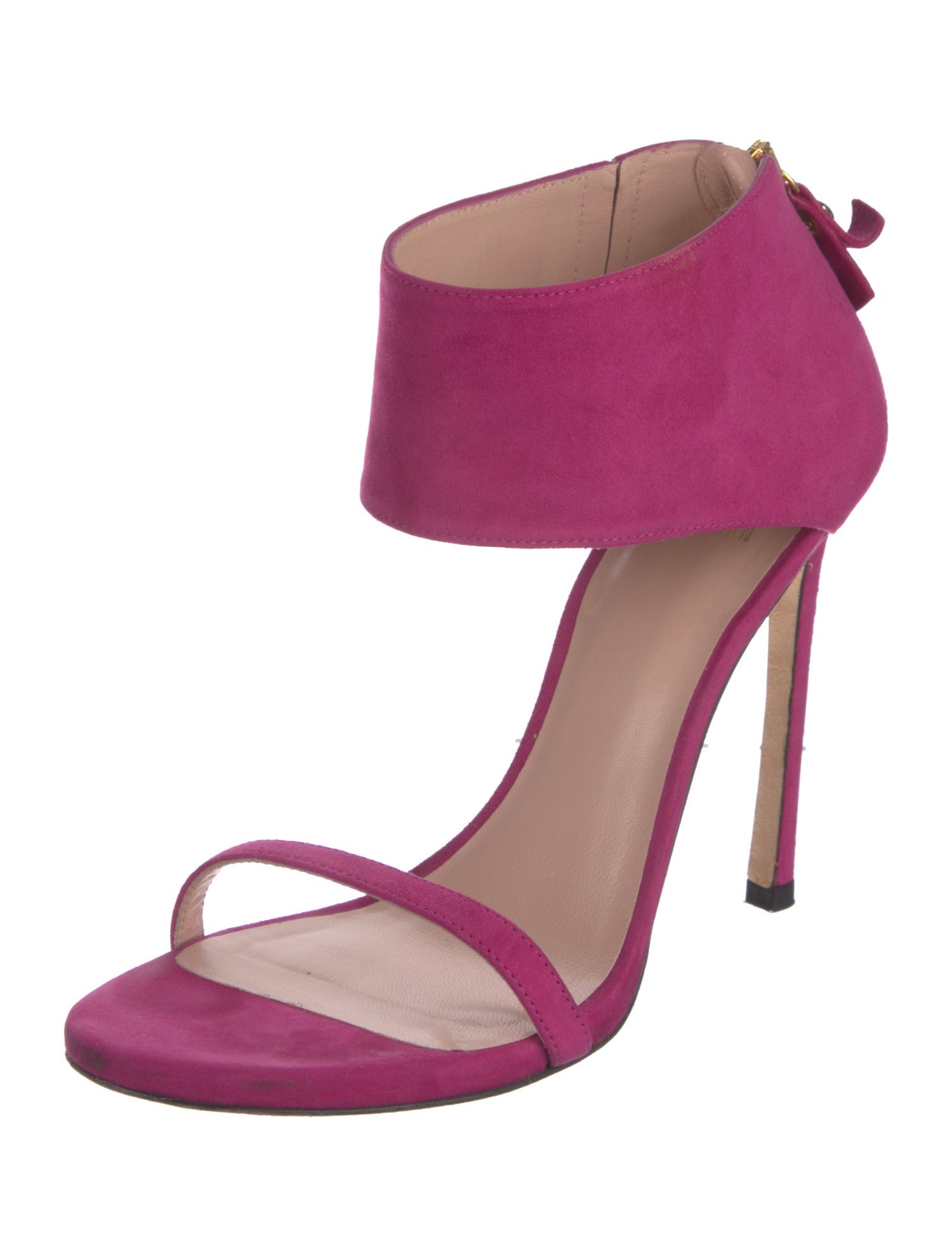 Stuart Weitzman Suede Slingback Sandals