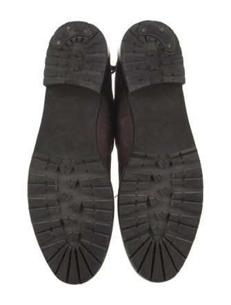 Stuart Weitzman Suede Moto Boots