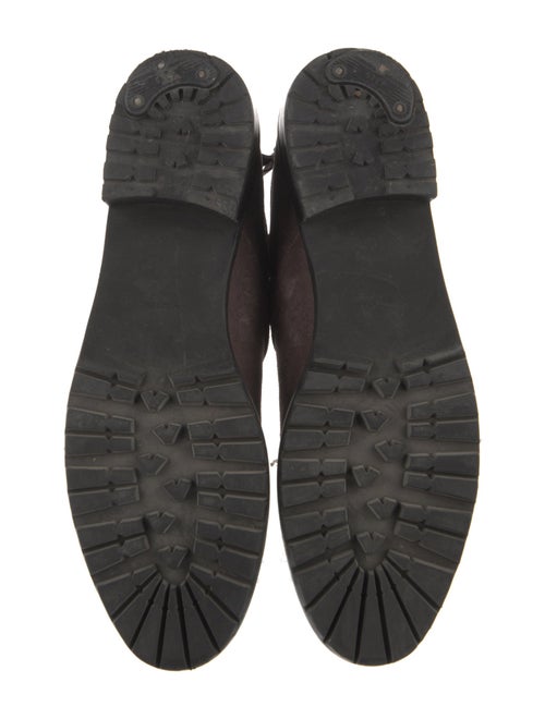 Stuart Weitzman Suede Moto Boots