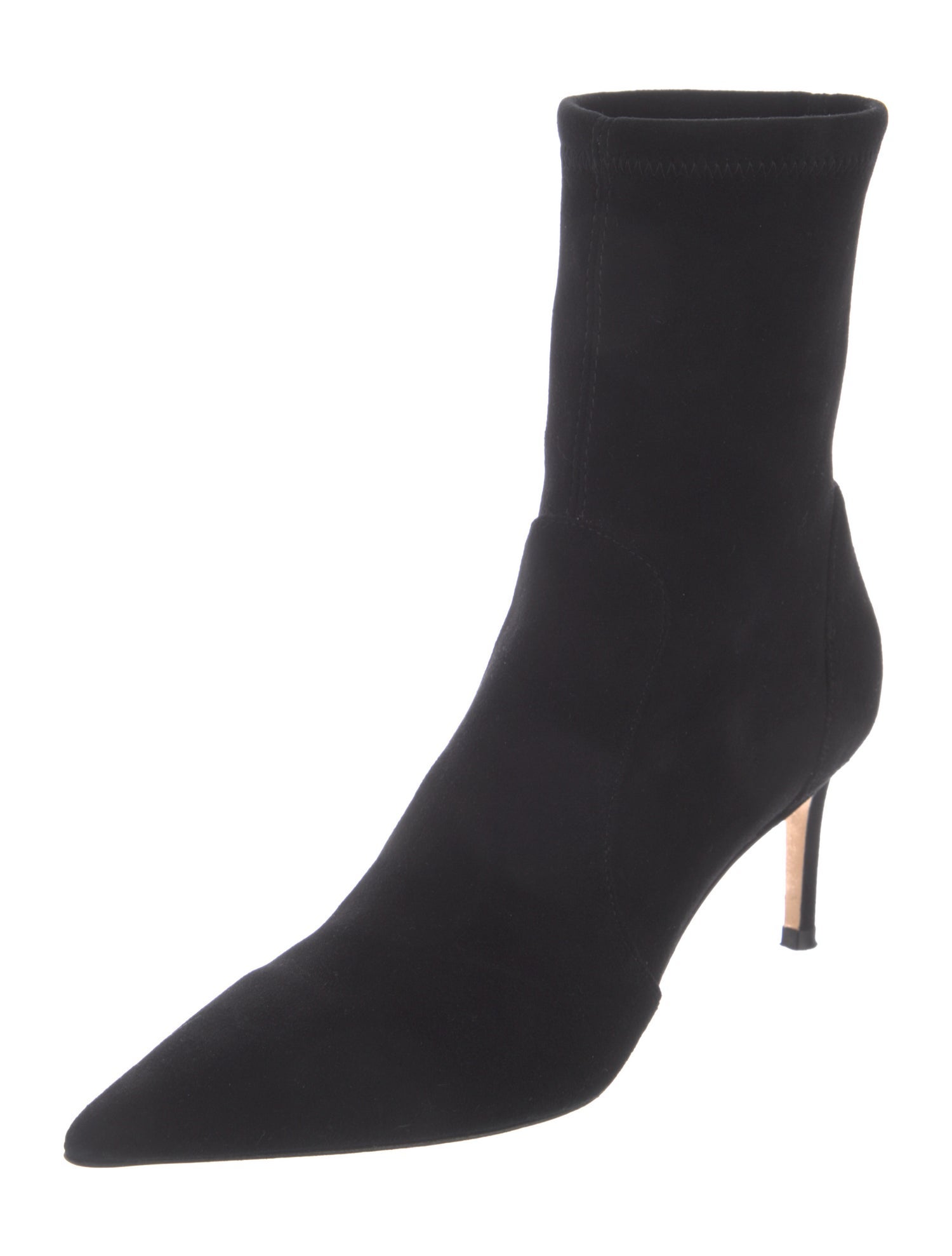 Stuart Weitzman Suede Sock Boots