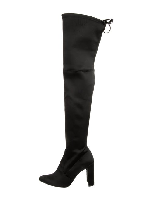 Stuart Weitzman Satin Boots