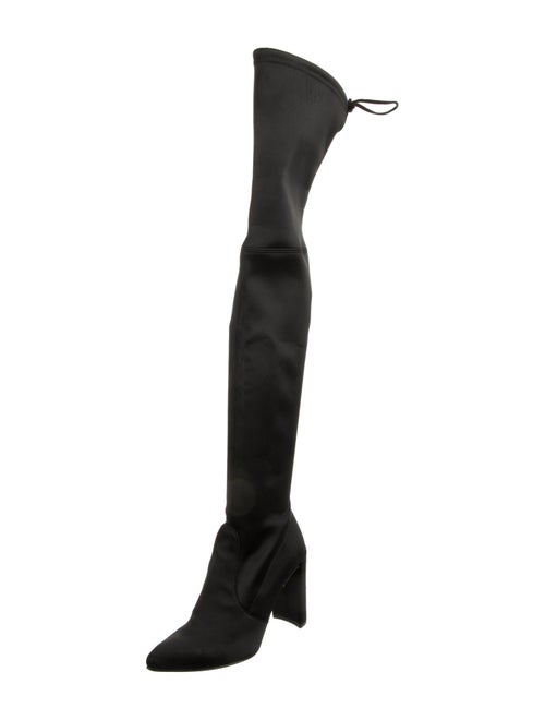 Stuart Weitzman Satin Boots