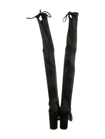 Stuart Weitzman Satin Boots