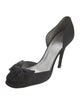 Stuart Weitzman Satin D'Orsay Pumps