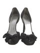 Stuart Weitzman Satin D'Orsay Pumps