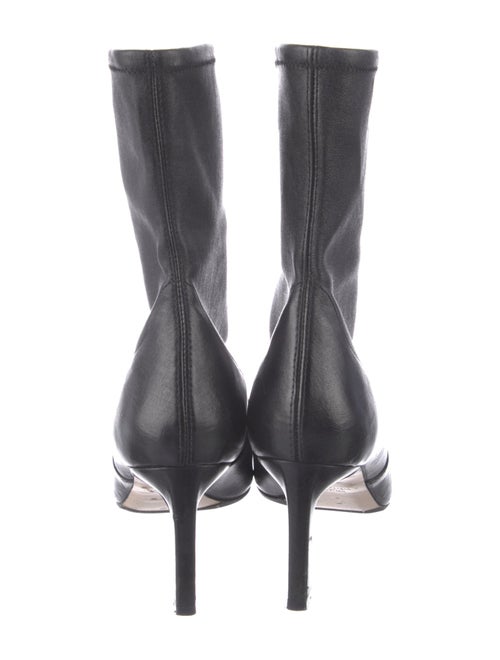 Stuart Weitzman Leather Sock Boots