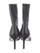 Stuart Weitzman Leather Sock Boots