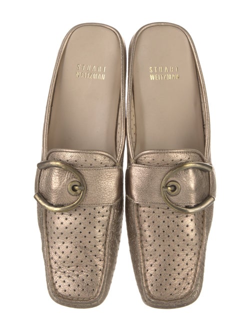 Stuart Weitzman Leather Mules