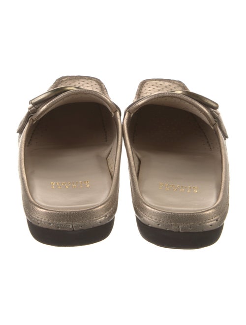 Stuart Weitzman Leather Mules