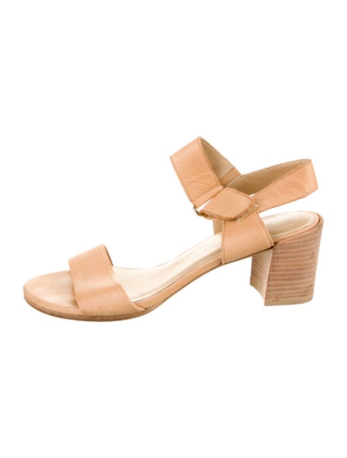 Stuart Weitzman Leather Slingback Sandals