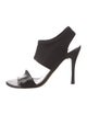 Stuart Weitzman Leather Slingback Sandals
