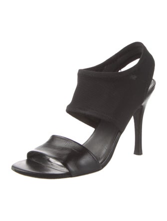 Stuart Weitzman Leather Slingback Sandals