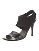 Stuart Weitzman Leather Slingback Sandals