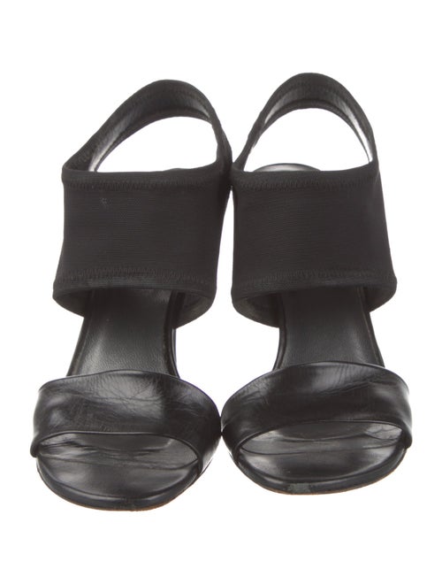 Stuart Weitzman Leather Slingback Sandals