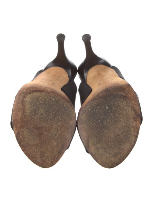 Stuart Weitzman Leather Slingback Sandals