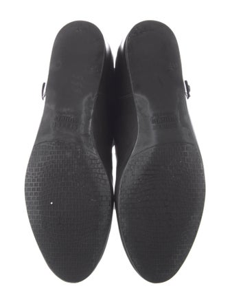 Stuart Weitzman Leather Lace-Up Boots