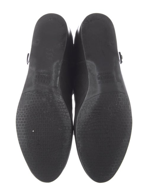 Stuart Weitzman Leather Lace-Up Boots