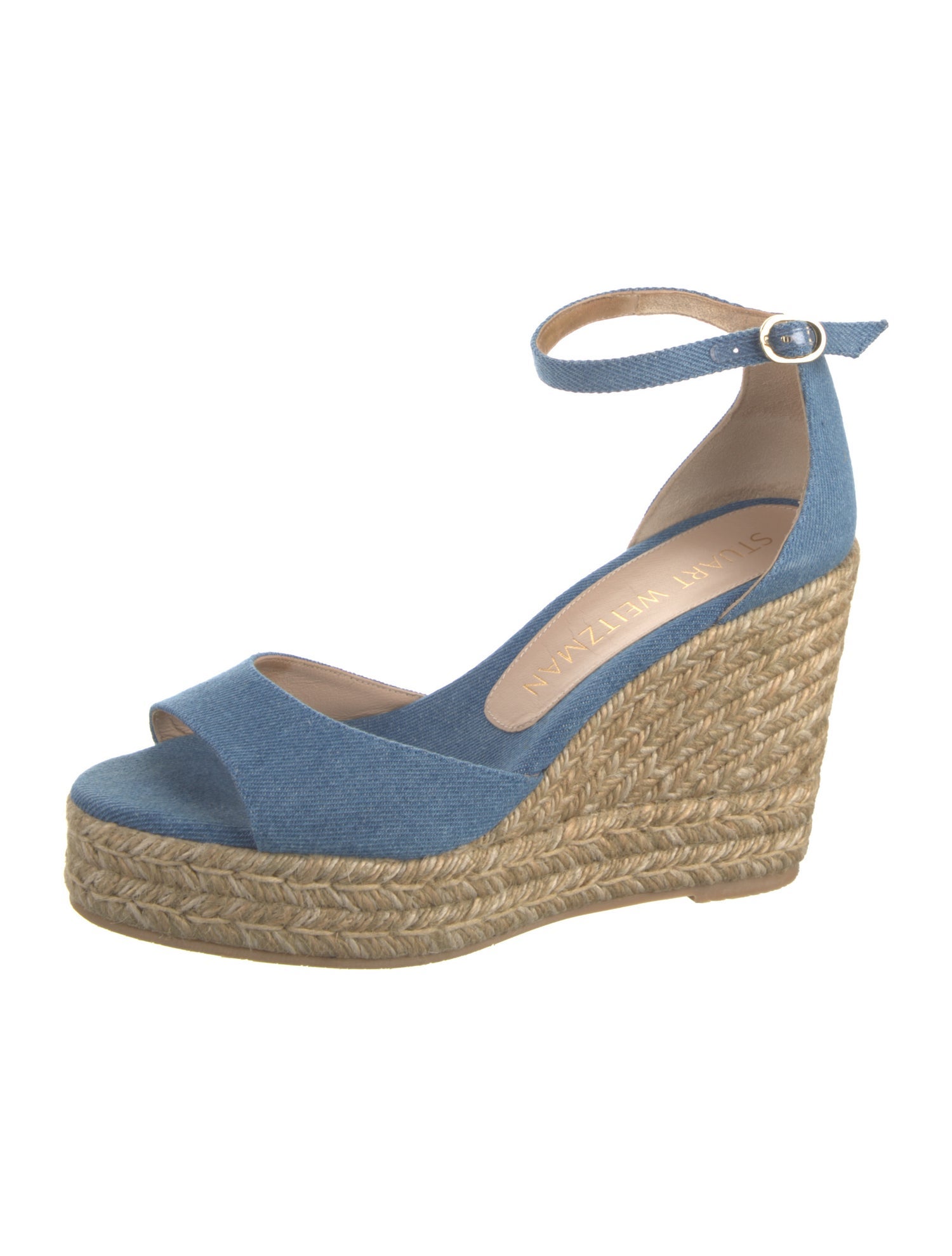 Stuart Weitzman Canvas Espadrilles